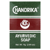 Chandrika Soap, аюрведическое кусковое мыло, 1 шт., 75 г (2,64 унции)