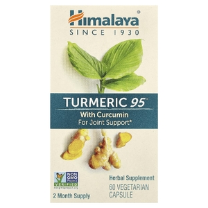 Himalaya, экстракт корня куркумы (curcuma longa), 60 вегетарианских капсул