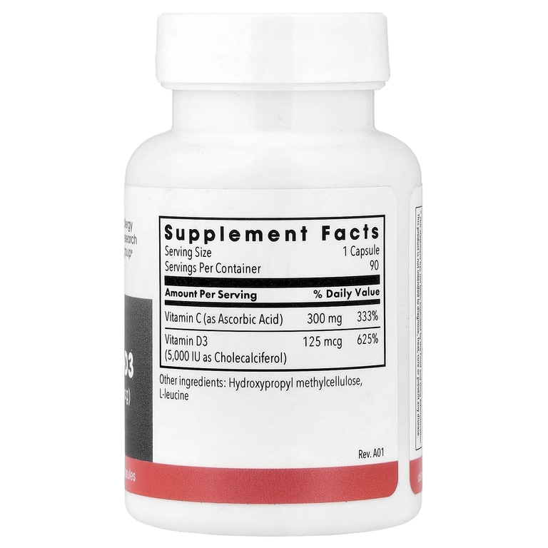 Metabolic Maintenance, витамин D3, 90 вегетарианских капсул