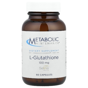 Metabolic Maintenance, L-глутатион, 60 капсул (Товар снят с продажи) 