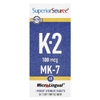 Superior Source, витамин K2, 100 мкг, 60 быстрорастворимых таблеток