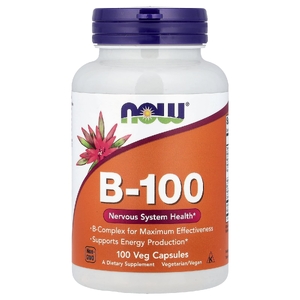 NOW Foods, B-100, 100 растительных капсул