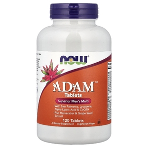 NOW Foods, мультивитамины для мужчин Adam™, 120 таблеток
