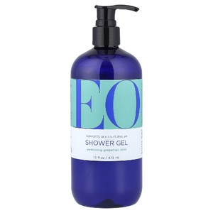 EO Products, гель для душа, бодрящий грейпфрут и мята, 473 мл (16 жидк. унций)