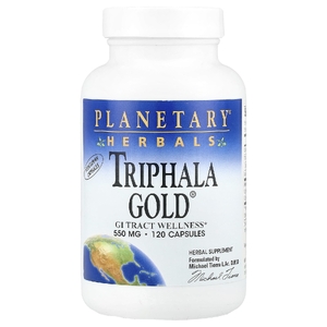 Planetary Herbals, трифала, 120 капсул