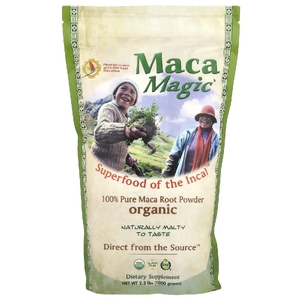 Maca Magic, полностью чистый органический порошок из корня маки, 1000 г (2,2 фунта)