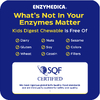Enzymedica, пищеварительные ферменты для детей, со вкусом фруктового пунша, 90 таблеток