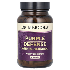 Dr. Mercola, Антиоксидантная формула с ресвератролом, 90 капсул
