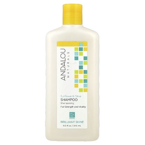Andalou Naturals, шампунь для укрепления, придания бриллиантового блеска и густоты, подсолнечник и цитрусовые, 340 мл (11,5 жидк. унций)