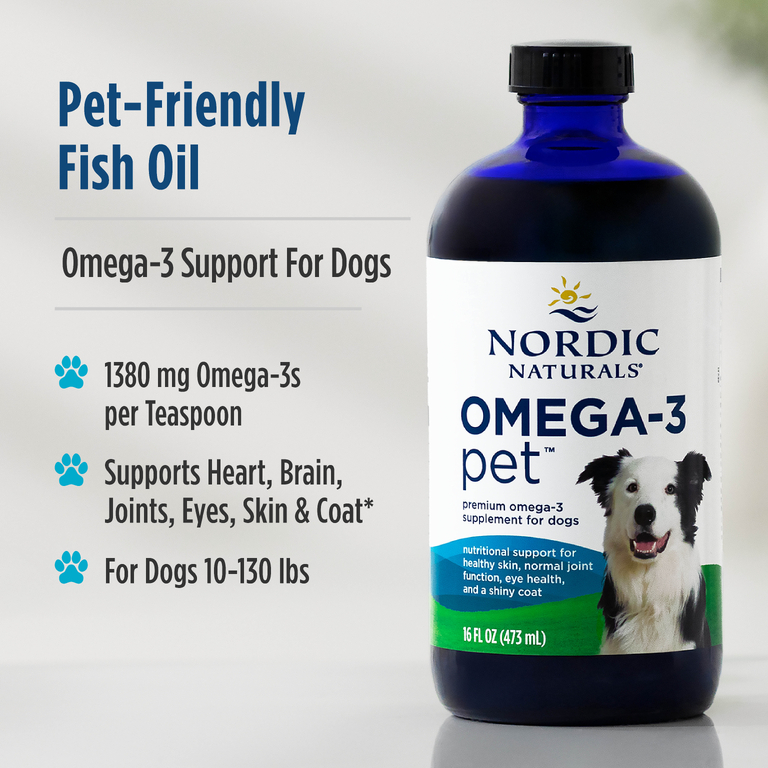 Nordic Naturals, омега-3 для животных, для собак, 473 мл (16 жидк. унций)