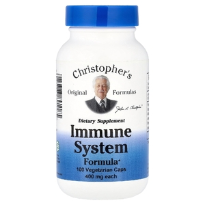 Christopher's Original Formulas, средство для укрепления иммунитета, 100 вегетарианских капсул