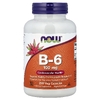 NOW Foods, витамин В6, 100 мг, 250 вегетарианских капсул