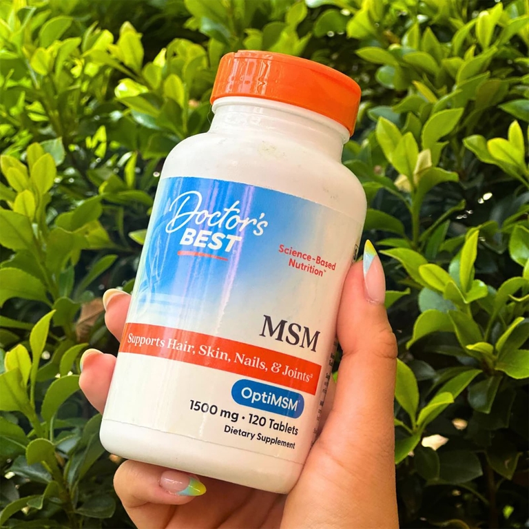 Doctor's Best, Метилсульфонилметан с OptiMSM®, 1500 мг, 120 таблеток