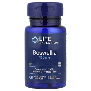 Life Extension, Экстракт босвелии, 100 мг, 60 вегетарианских капсул