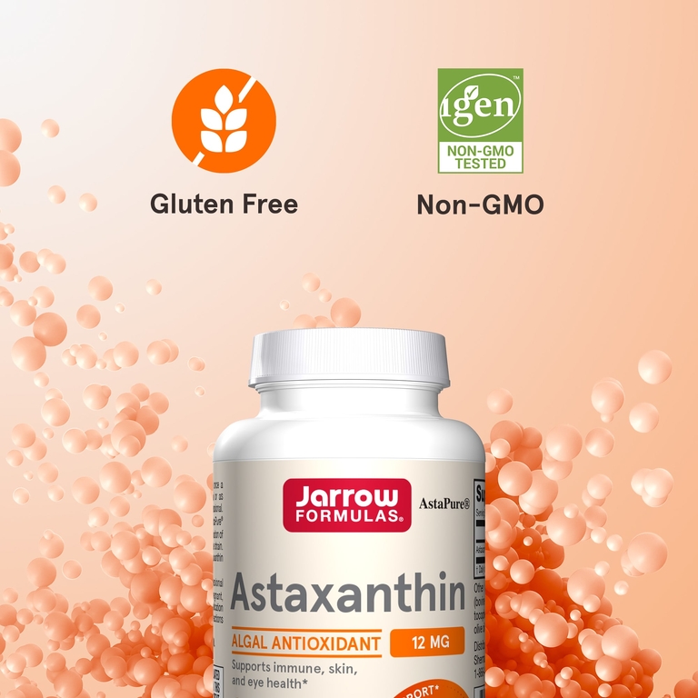 Jarrow Formulas, астаксантин, 12 мг, 30 капсул