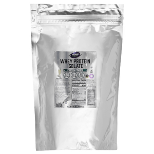 NOW Foods, Спорт, изолят сывороточного протеина, со вкусом ванили, 4,54 кг (10 фунтов)
