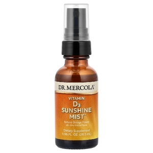 Dr. Mercola, спрей с витамином D3, с натуральным апельсиновым вкусом, 29 мл (0,98 жидк. унции)