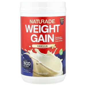 Naturade, добавка для набора веса, вкус ваниль, 1,1 кг (2,5 фунта; 40,6 унции)