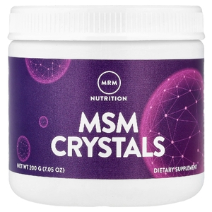 MRM Nutrition, Кристаллы МСМ (метилсульфонилметана), 1000 мг, 200 г (7,05 унции)