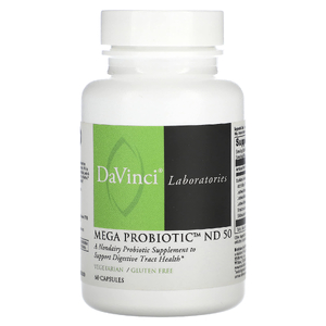 DaVinci Laboratories, Mega Probiotic ND 50, 60 капсул (Товар снят с продажи) 