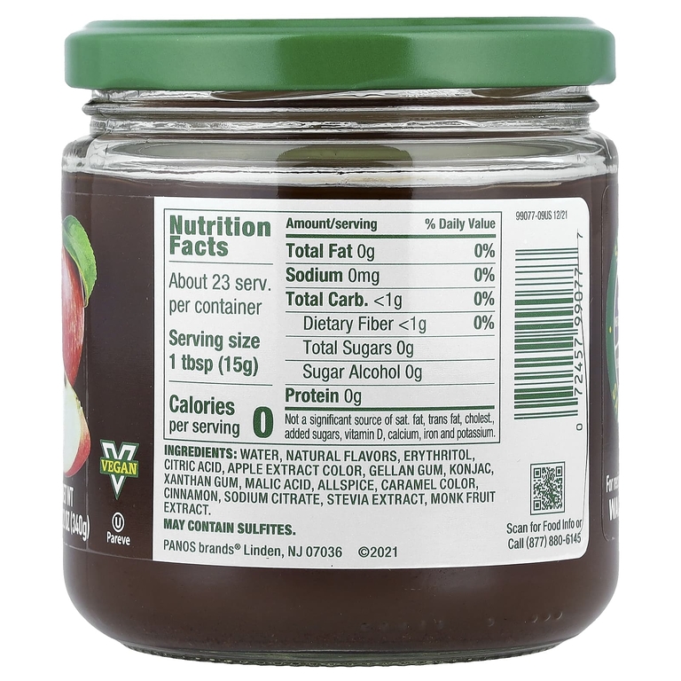 Walden Farms, Яблочное пюре, 12 унций (340 г)