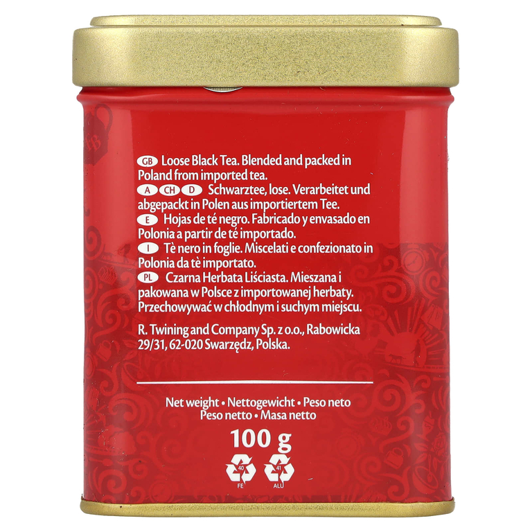 Twinings, «Английский завтрак», рассыпной чай, 100 г (3,5 унции)