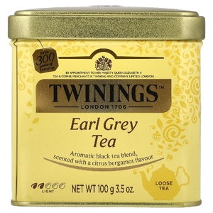 Twinings, Эрл Грей, рассыпной чай, 100 г (3,5 унции)