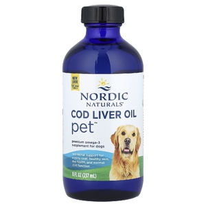 Nordic Naturals, Жир печени трески, для собак средних и крупных пород, 237 мл (8 жидк. унц.)