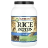 NutriBiotic, Необработанный рисовый протеин, простой, 1,36 кг (3 фунта)
