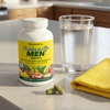 NaturesPlus, не содержащая железа поливитаминная и минеральная добавка с концентратами цельных продуктов для мужчин, 120 таблеток