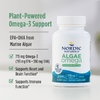 Nordic Naturals, омега-3 из водорослей, 60 желатиновых капсул (357,5 мг в 1 капсуле)