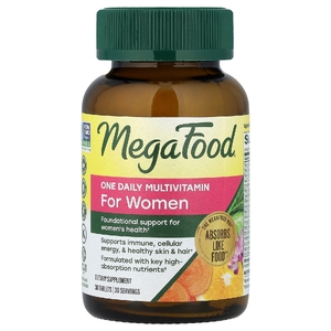 MegaFood, мультивитамины для женщин, 30 таблеток