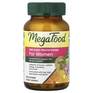 MegaFood, One Daily, мультивитамины для женщин, для приёма один раз в день, 60 таблеток