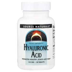 Source Naturals, гиалуроновая кислота, 30 таблеток