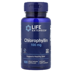 Life Extension, Хлорофиллин, 100 мг, 100 вегетарианских капсул