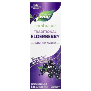 Nature's Way, сироп для укрепления иммунитета, бузина, 240 мл (8 жидких унций)