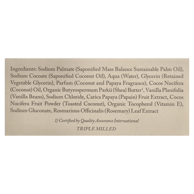 Dr. Woods, питательное кусковое мыло, кокосовое молоко, 149 г (5,25 унции)