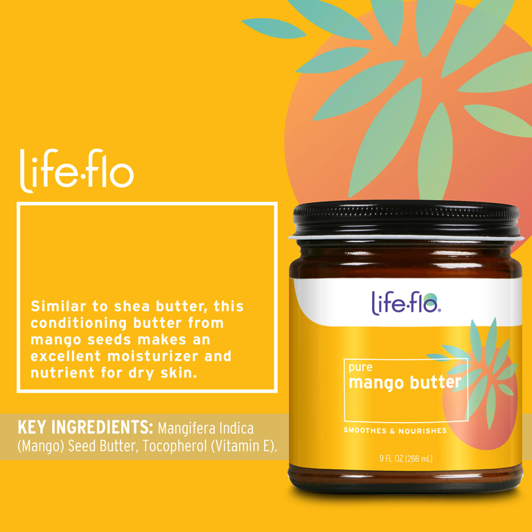 Life-flo, чистое масло манго, 266 мл (9 жидк. унций)