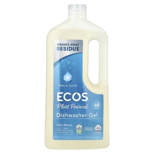 Earth Friendly Products, растительный гель для мытья посуды, без запаха, 1,18 л (40 жидк. унций)