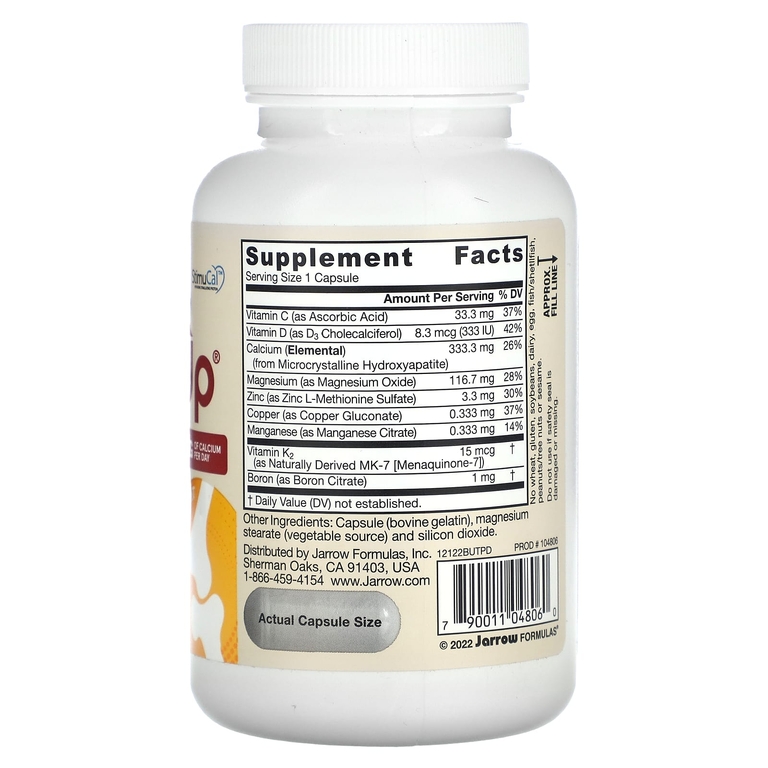 Jarrow Formulas, комплекс для поддержки плотности костной ткани, 90 капсул