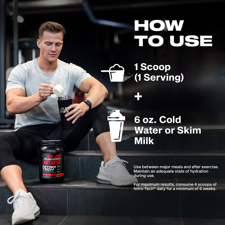 MuscleTech, сывороточный протеин, ванильный крем, 1,81 кг (4 фунта)