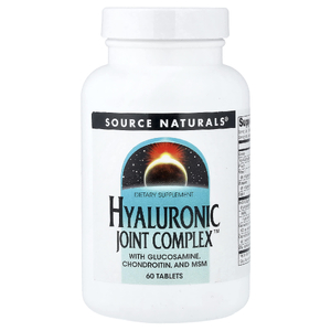 Source Naturals, комплекс для суставов с гиалуроновой кислотой, 60 таблеток