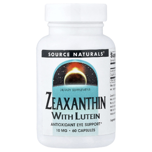 Source Naturals, зеаксантин с лютеином, 60 капсул