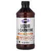 NOW Foods, Спорт, L-карнитин в жидкой форме, с цитрусовым вкусом, 473 мл (16 жидких унций)