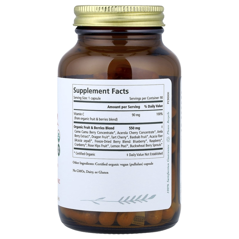 Pure Synergy, витамин С, 90 капсул