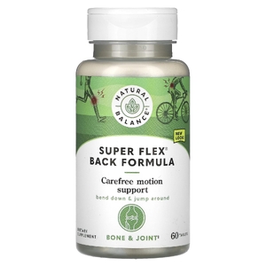 Natural Balance, средство для спины, 60 таблеток