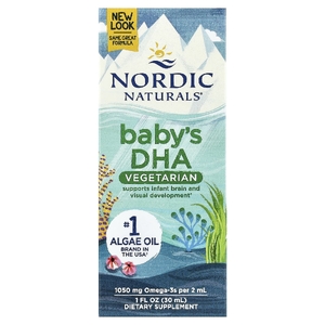 Nordic Naturals, вегетарианская ДГК для детей, 1050 мг, 30 мл (1 жидк. унция)