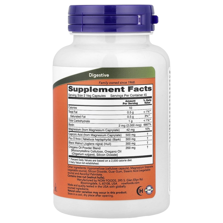 NOW Foods, добавка для баланса микрофлоры в кишечнике, 90 растительных капсул