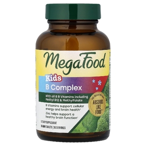 MegaFood, комплекс витаминов группы B для детей, 30 мини-таблеток