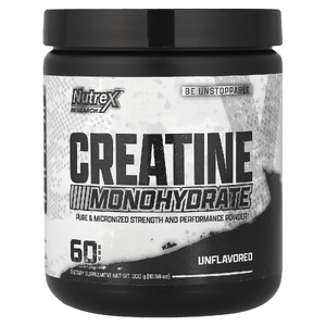 Nutrex Research, моногидрат креатина, без вкусовых добавок, 300 г (10,58 жидк. унции)